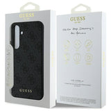 Husa pentru Samsung Galaxy S24 FE, Guess Hardcase 4G Classic (GUHCS24FEG4GFGR), gri