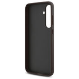 Husa pentru Samsung Galaxy S24 FE, Guess Hardcase 4G Classic (GUHCS24FEG4GFBR), maro
