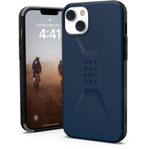 Husa pentru iPhone 14 Plus, UAG Civilian, bleumarin
