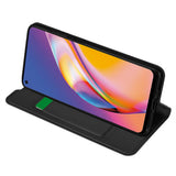 Husa pentru OPPO Reno5 Lite, Techsuit Magskin Book, negru