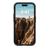 Husa pentru iPhone 15 Pro, UAG Civilian MagSafe, bordo
