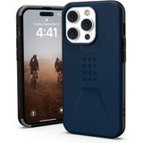 Husa pentru iPhone 16 Pro, UAG Civilian MagSafe, bleumarin