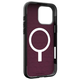 Husa pentru iPhone 16 Pro Max, UAG Civilian MagSafe, bordo
