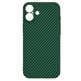 Husa pentru iPhone 16 Plus, Techsuit Carbonite FiberShell, cyan