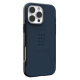 Husa pentru iPhone 16 Pro Max, UAG Civilian MagSafe, bleumarin