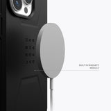 Husa pentru iPhone 15 Pro, UAG Essential Armor MagSafe, gri