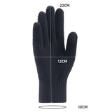 Techsuit Gloves (ST0013), from Acrylic, Size 22cm, Coffee