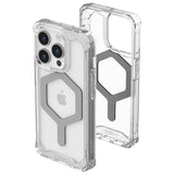 Husa pentru iPhone 15 Pro, UAG Plyo MagSafe, alb