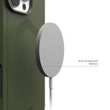 Husa pentru iPhone 16 Pro, UAG Essential Armor MagSafe, verde