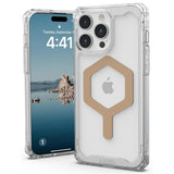 Husa pentru iPhone 15 Pro Max, UAG Plyo MagSafe, alb