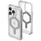 Husa pentru iPhone 15 Pro Max, UAG Plyo MagSafe, alb