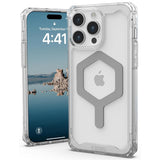 Husa pentru iPhone 15 Pro Max, UAG Plyo MagSafe, alb
