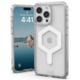 Husa pentru iPhone 15 Pro Max, UAG Plyo MagSafe, alb