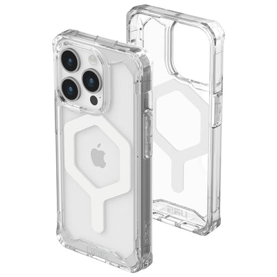 Husa pentru iPhone 15 Pro Max, UAG Plyo MagSafe, alb