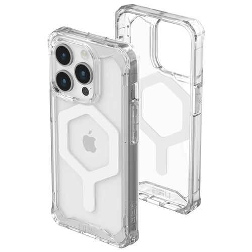Husa pentru iPhone 15 Pro Max, UAG Plyo MagSafe, alb