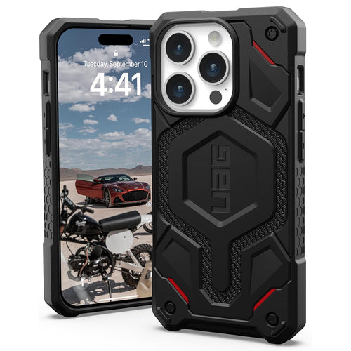 Husa pentru iPhone 15 Pro, UAG Monarch Pro MagSafe, negru