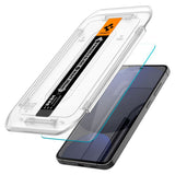 Folie de protectie pentru Samsung Galaxy S24 FE, Spigen (2 pack) Glas.tR EZ-FIT (AGL08729)