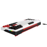 Tastatura Havit Gaming Keyboard (KB902L), USB-C, cu Lumini RGB, 1.8m, 200mA, negru;alb;rosu
