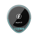 Suport auto Havit cu Wireless Charging (W3036), cu Cooler, pentru Grila ventilatie, 15W, negru