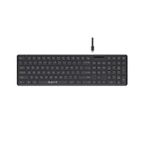 Tastatura Havit Wired Keyboard (KB252), USB-C, 300mA, 1.5m, 5V, negru