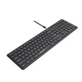 Tastatura Havit Wired Keyboard (KB252), USB-C, 300mA, 1.5m, 5V, negru