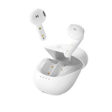 Casti wireless Havit (TW931), Bluetooth 5.4, Half in-ear, Microfon, TWS, ENC, Type-C, 300mAh, alb