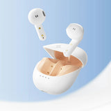 Casti wireless Havit (TW931), Bluetooth 5.4, Half in-ear, Microfon, TWS, ENC, Type-C, 300mAh, alb