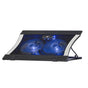 Havit Cooling Pad (F2051), pentru Laptop, 9, 17, 2x USB, 1000RPM, reglabil, Negru