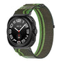 Curea pentru Samsung Galaxy Watch Ultra 47mm, Techsuit Watchband (W054), verde inchis