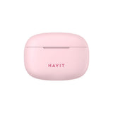 Casti wireless Havit (TW967 Pro), cu Microfon, Bluetooth 5.3, True Wireless Stereo, Type-C, 300mAh, negru