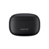 Casti wireless Havit (TW967 Pro), cu Microfon, Bluetooth 5.3, True Wireless Stereo, Type-C, 300mAh, negru