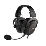Casti gaming Havit (H2002d), Detasabil Microphone, 53mm Speaker, Compatible cu PS4/Xbox, Jack 3.5mm, 2m, mov