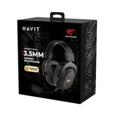 Casti gaming Havit (H2002d), Detasabil Microphone, 53mm Speaker, Compatible cu PS4/Xbox, Jack 3.5mm, 2m, mov