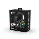 Casti gaming Havit (H2002d), Detasabil Microphone, 53mm Speaker, Compatible cu PS4/Xbox, Jack 3.5mm, 2m, mov