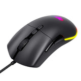 Mouse wireless Havit Wired Gaming Mouse (MS954), 800/1600/2400/3200/6400/12000 DPI, 1.6m, 5V, negru