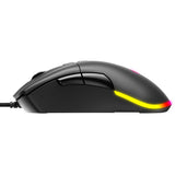 Mouse wireless Havit Wired Gaming Mouse (MS954), 800/1600/2400/3200/6400/12000 DPI, 1.6m, 5V, negru