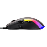 Mouse wireless Havit Wired Gaming Mouse (MS959S), cu Lumini RGB, 1200/2400/3200/4800/6400/8000 DPI, 1.6m, 5V, maro