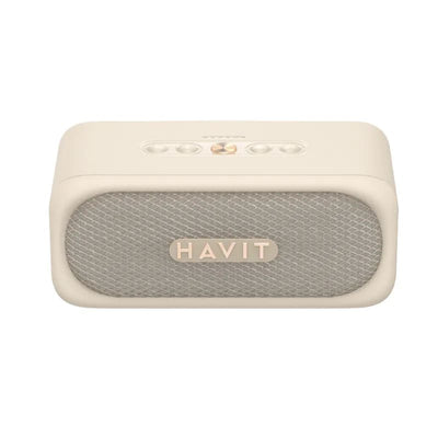 Boxa portabila Havit (SK905BT), Type-C, Bluetooth 5.3, TWS, TF, AUX, Hands-Free Call, IPX7, 2000mAh, bej