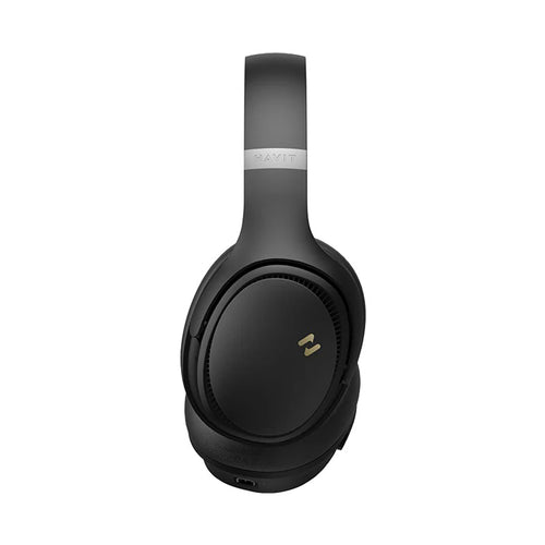 Casti wireless Havit (H630BT Pro), Bluetooth 5.3, ANC, Pliabil, Portabil, 500mAh, Type-C, negru