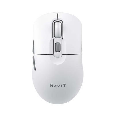 Mouse wireless Havit (MS59WB), 2.4GHz, 800/1200/1600 DPI, ABS, PC, AA Battery, alb