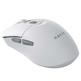 Mouse wireless Havit (MS59WB), 2.4GHz, 800/1200/1600 DPI, ABS, PC, AA Battery, alb