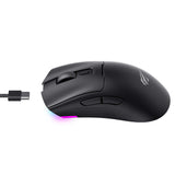 Mouse wireless Havit Wireless Gaming Mouse (MS966WB), 2.4GHz, 800/1600/2400/3200/6000/10000 DPI, 500mAh, negru