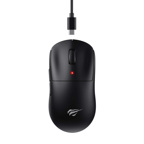 Mouse wireless Havit Wireless Gaming Mouse (MS970WB Pro), 2.4GHz, 800/1600/2400/3200/6400/12000 DPI, 300mAh, negru