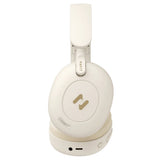 Casti wireless Havit Casti Wireless (H655BT Pro), cu Case, Bluetooth 5.3, ANC, Multipoint, Hi-Res, 700mAh, bej