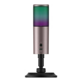 Microfon Havit Gaming Microphone (GK61), RGB Lights, USB-C, 100-18000 Hz, gri