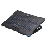 Havit Cooling Pad (F2076), pentru Laptop 17, 2 x USB, 1200, 2400rpm, 20dB, 5 Fans, reglabil, Negru