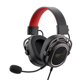 Casti gaming Havit (H2008d), 3.5mm Jack, Detasabil Microphone, Reglabil, negru;rosu
