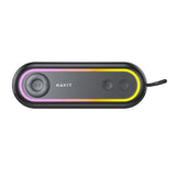 Boxa portabila Havit (SK810BT), USB-C, Bluetooth 5.3, TWS, TF, USB, FM, AUX, Hands-Free Call, RGB, IPX5, 2400mAh, negru