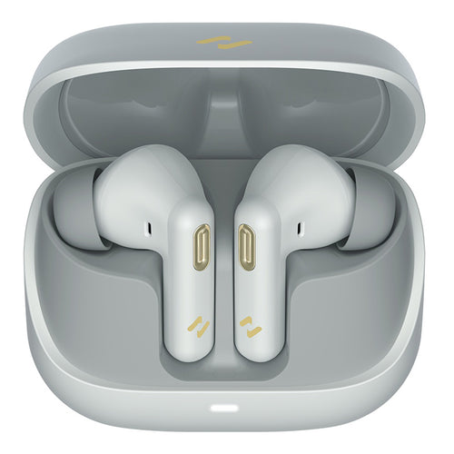 Casti wireless Havit (TW906 Pro), Bluetooth 5.3, cu Microfon, TWS, ANC, Type-C, 300mAh, gri