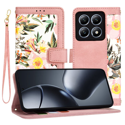 Husa pentru Xiaomi 14T Pro, Techsuit FlipCraft, roz